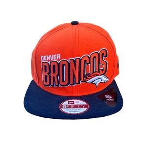 Denver Broncos New Era Snap Back Adjustable Hat National Football League NFL AFC